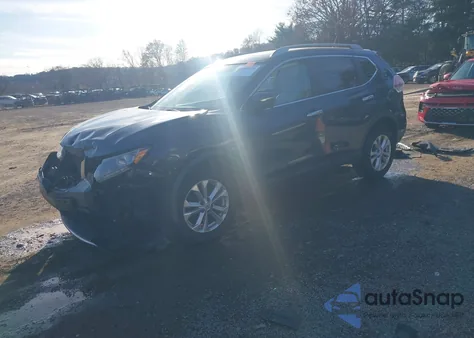 2015 Nissan Rogue Sv из США, поврежденный, VIN 5N1AT2MVXFC877594